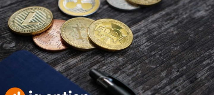 Trading of cryptocurrency through IQ option